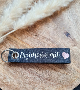 Schlüsselanhänger für beste Erzieherin