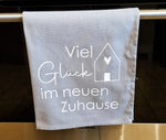 Lade das Bild in den Galerie-Viewer, Geschirrspültuch mit Kochlöffel/ Geschenk zum Einzug/ Einweihungsgeschenk
