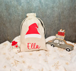 Lade das Bild in den Galerie-Viewer, Weihnachtsbeutel/ Nikolausbeutel personalisiert mit Namen/ originelle Geschenkeverpackung

