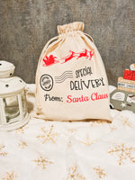 Lade das Bild in den Galerie-Viewer, Weihnachtsbeutel/personalisierter Weihnachtsbeutel/Personalisierte Geschenke für Kinder
