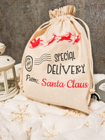 Lade das Bild in den Galerie-Viewer, Weihnachtsbeutel/personalisierter Weihnachtsbeutel/Personalisierte Geschenke für Kinder
